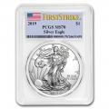 Certified Uncirculated Silver Eagle 2019 MS70 PCGS First Strike