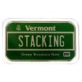 Vermont License Plate - Stacking Across America 1oz Silver Bar
